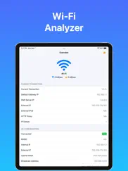 wifi analyzer network analyzer iPad Captures Décran 1