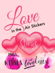 love in air stickers ipad capturas de pantalla 1