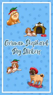 german shepherd dog stickers iphone images 1