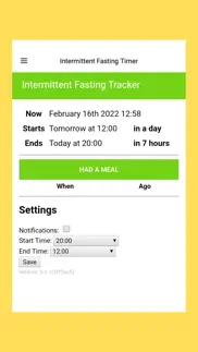 intermittent fasting timer app iphone images 4