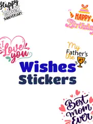 wishes stickers for imessage ipad images 1