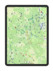 flowmap - fishing information iPad Captures Décran 1