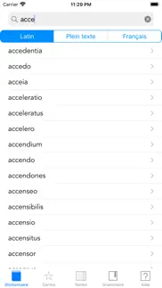 tabula (dictionnaire latin) iPhone Captures Décran 1