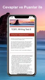 toefl writing test pro iphone resimleri 3