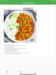 vegan recipes pro ipad images 1