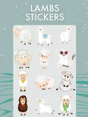 lamb stickers ipad images 3