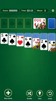 solitaire classic game iphone images 1