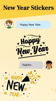 2023 - happy new year sticker iphone images 3