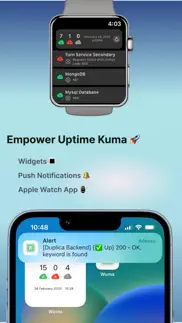 wuma - uptime kuma empower iPhone Captures Décran 1