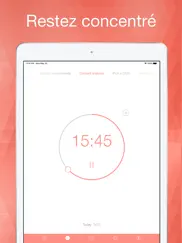 be focused pro - focus timer iPad Captures Décran 1