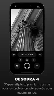 obscura — appareil photo pro iPhone Captures Décran 1