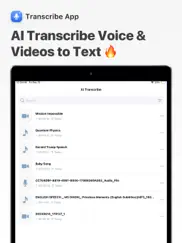 transcribe voice audio to text ipad images 1