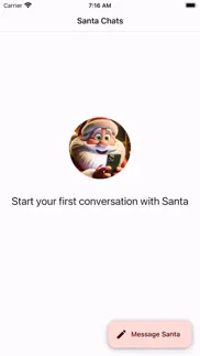 santachat - chat with santa iphone images 4