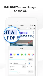 pdf reader pro - sign,edit pdf iphone images 3
