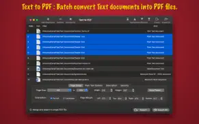 text to pdf -a batch converter iphone bildschirmfoto 1