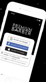 premium barber iPhone Captures Décran 2