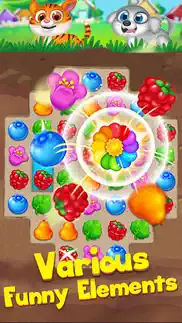 fruit mania - match 3 puzzle iphone images 1