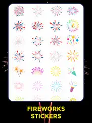 fireworks stickers iPad Captures Décran 2
