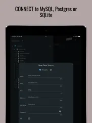 sql code-pad editor, learn sql iPad Captures Décran 2
