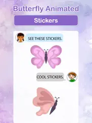 butterfly animated stickers ipad images 4