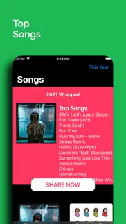 year-in-review for spotify iPhone Captures Décran 3