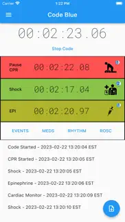code blue: cpr event timer iphone images 1