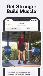 stronglifts weight lifting log iphone images 2