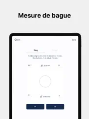 ring sizer - taille bague iPad Captures Décran 2