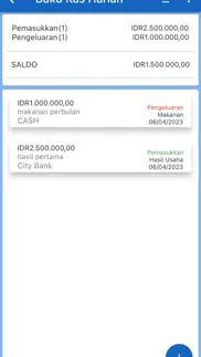 catatan keuangan iphone capturas de pantalla 1