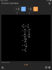 fraction calculator - math ipad images 1