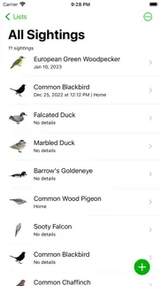 life list by natureguides iphone images 3