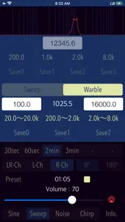 audio tone generator plus iphone capturas de pantalla 4