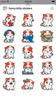 cute cat emoji kitty stickers iphone resimleri 1