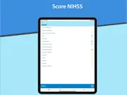 score nih et outils avc iPad Captures Décran 1