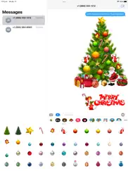 decor christmas tree stickers ipad images 1