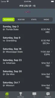 lsu football schedules iphone images 1