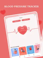 blood pressure: health app айпад изображения 1