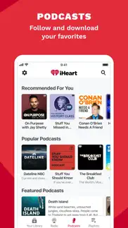 iheart: #1 for radio, podcasts iphone images 4