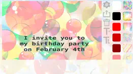 create birthday invitation iphone images 4