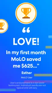 achieve molo - money left over iphone images 2