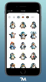 polar penguin stickers iphone images 2
