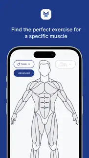musclewiki: workout & fitness iphone resimleri 2