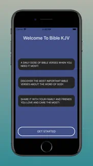 kjv - bible verse of the day iPhone Captures Décran 4