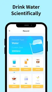 water reminder-tracker iPhone Captures Décran 2