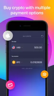 exodus: crypto bitcoin wallet iphone images 3