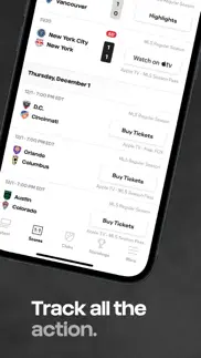 mls: live soccer scores & news iphone images 3