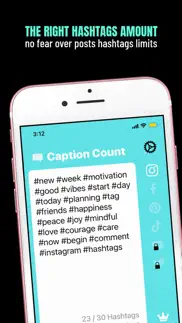 caption count by unite codes iphone images 4