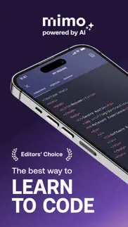 mimo: learn coding/programming iphone images 1