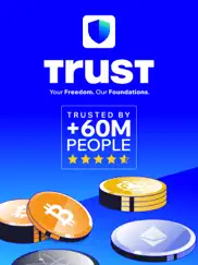 trust: crypto & bitcoin wallet ipad images 1