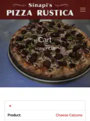 sinapis pizza rustica iPad Captures Décran 3